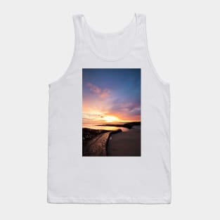 December sunrise at Cullercoats Bay Tank Top